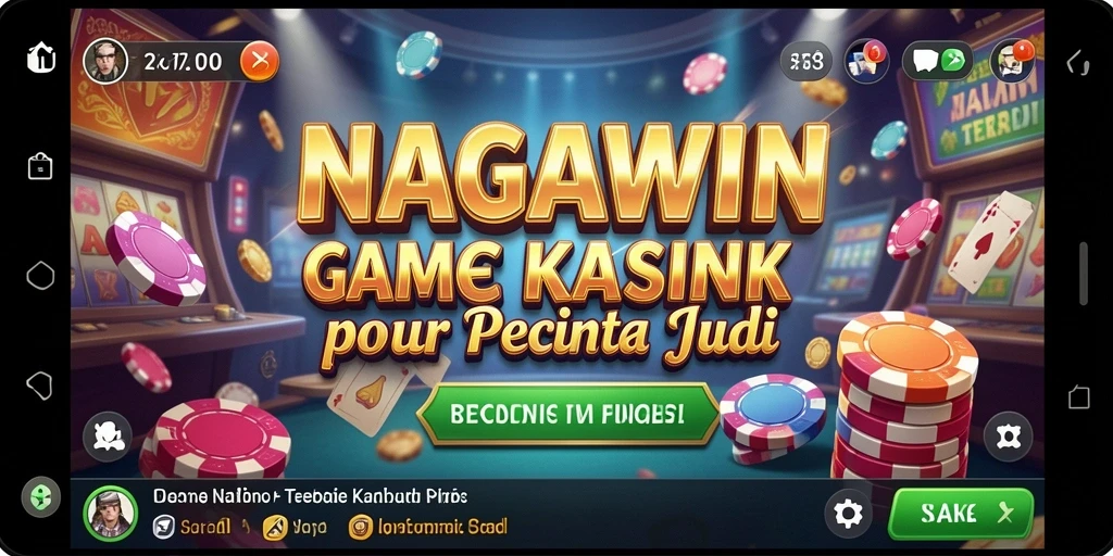 Screenshot NAGAWIN menampilkan gameplay Kasino yang seru dan menarik.