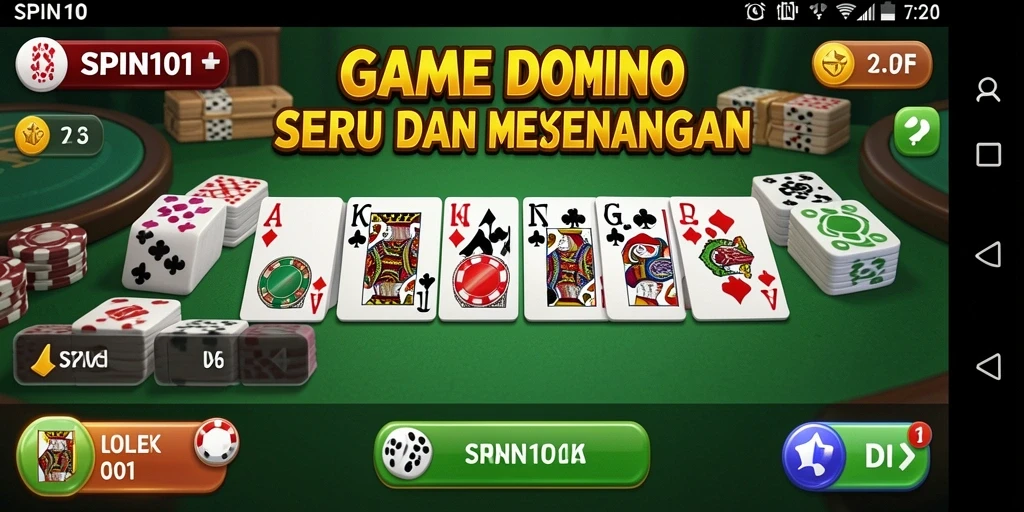 Tampilan gameplay SPIN101 yang seru dan menarik.