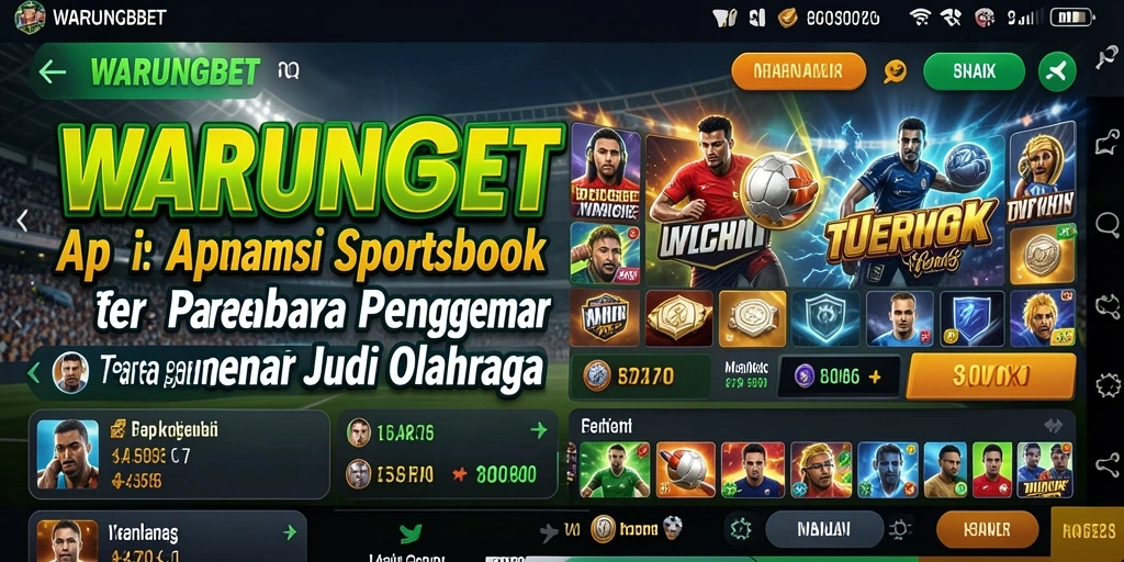 Tampilan menarik dari gameplay Sportsbook WARUNGBET.